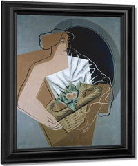 The Woman With The Basket By Juan Gris Fine Art Print