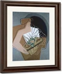 The Woman With The Basket By Juan Gris Fine Art Print