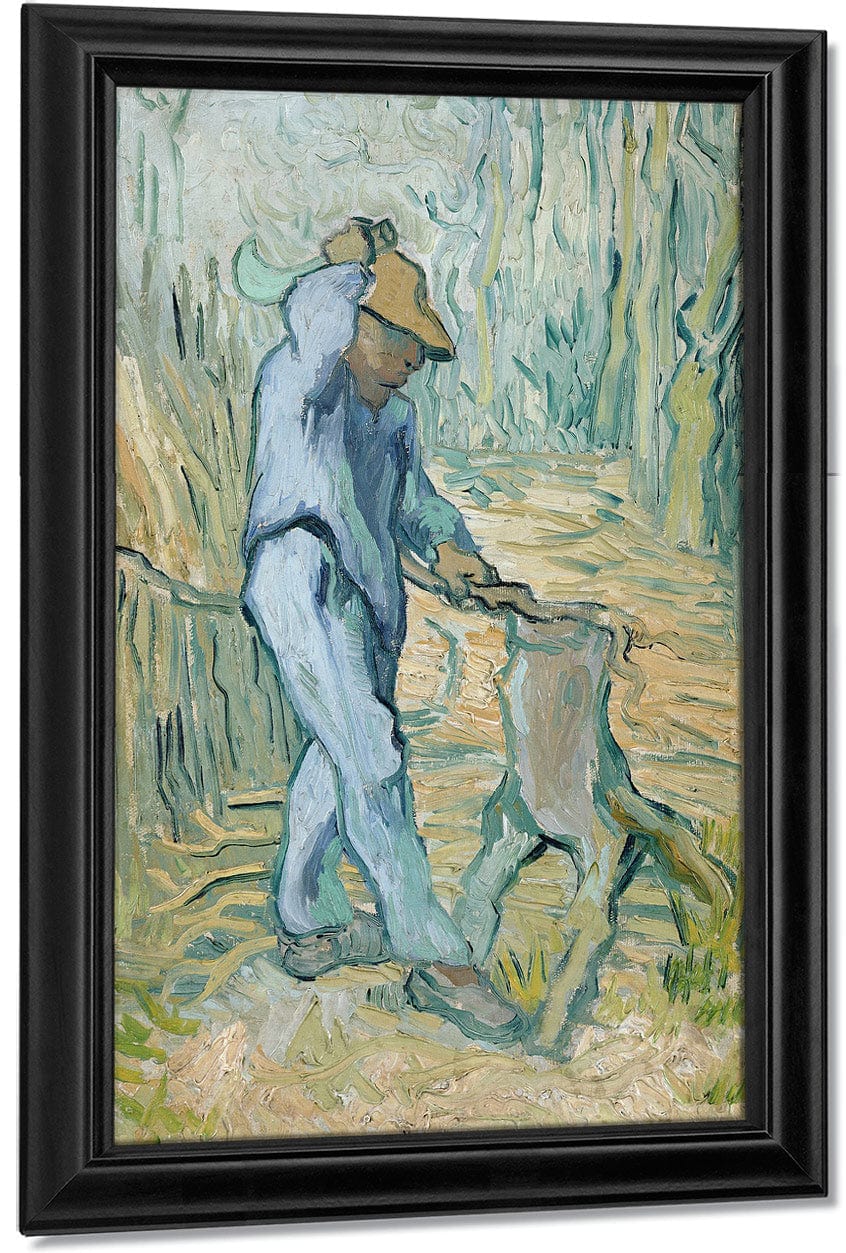 The Woodcutter (After Millet) By Vincent Van Gogh Fine Art Print