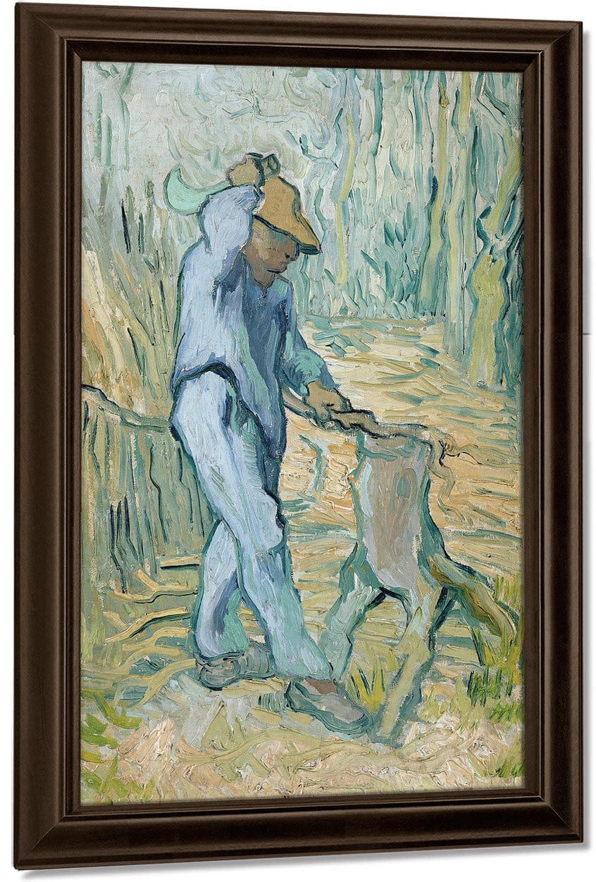 The Woodcutter (After Millet) By Vincent Van Gogh Fine Art Print