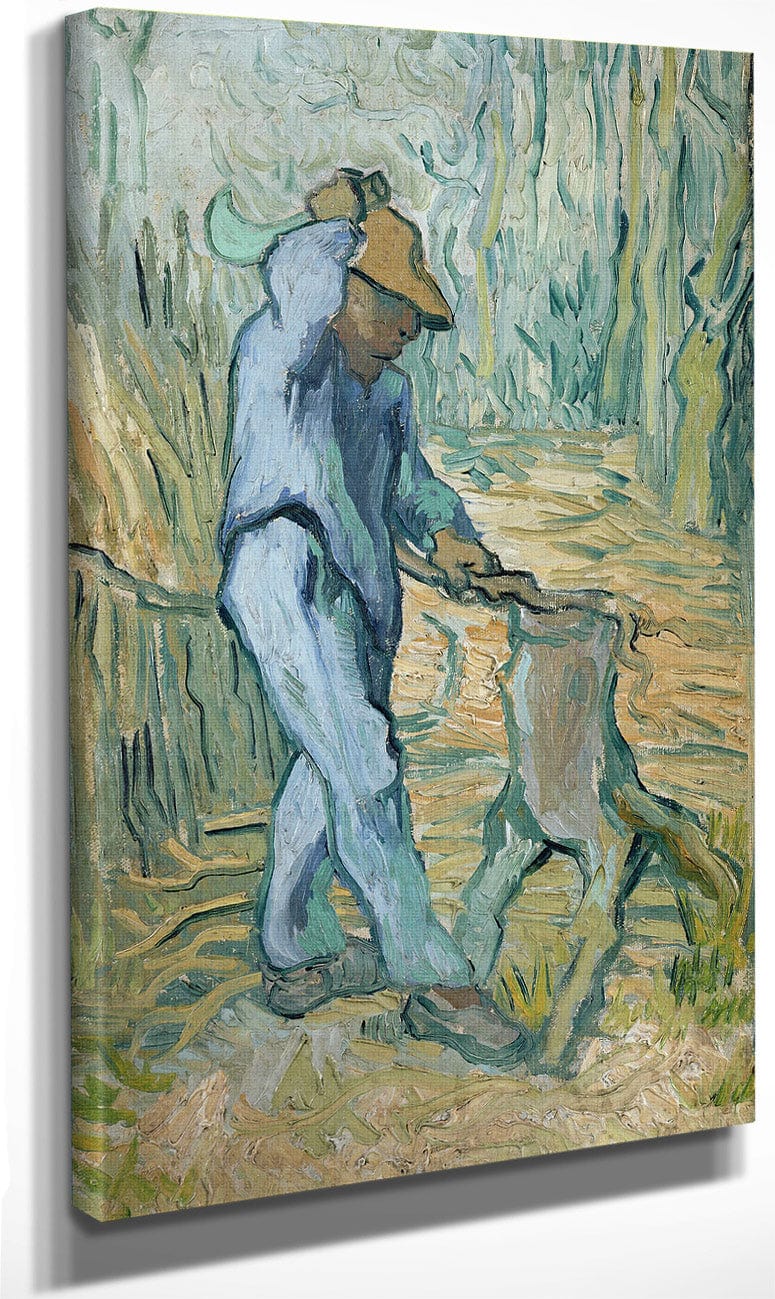 The Woodcutter (After Millet) By Vincent Van Gogh Fine Art Print
