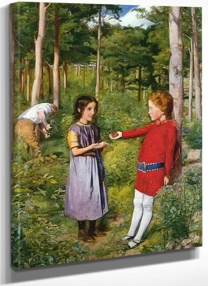 The Woodmans Daughter By John Everett Millais Fine Art Print