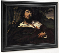 The Wounded Man By Gustave Courbet Fine Art Print