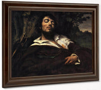 The Wounded Man By Gustave Courbet Fine Art Print