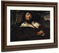 The Wounded Man By Gustave Courbet Fine Art Print