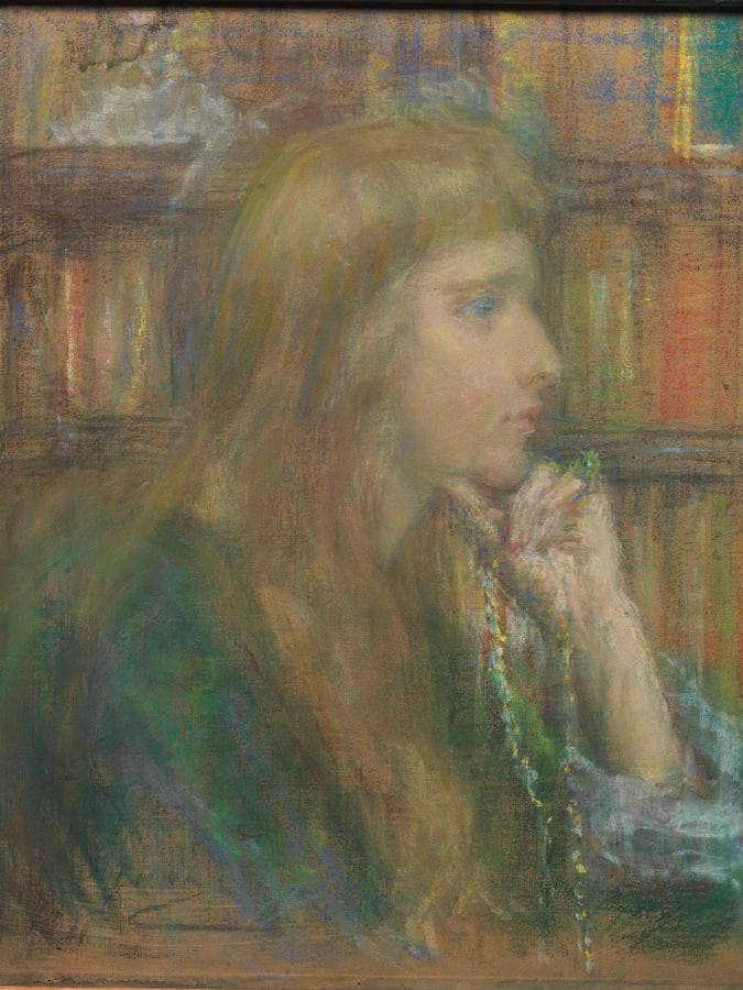 The Writer (Natalie Clifford Barney) By Alice Pike Barney Fine Art Print