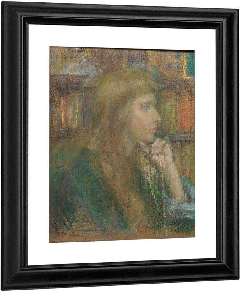 The Writer (Natalie Clifford Barney) By Alice Pike Barney Fine Art Print