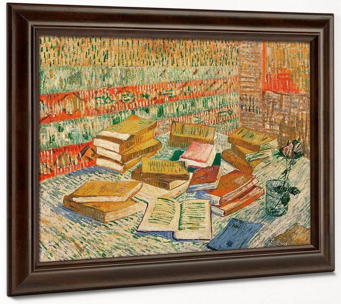 The Yellow Books By Vincent Van Gogh Fine Art Print