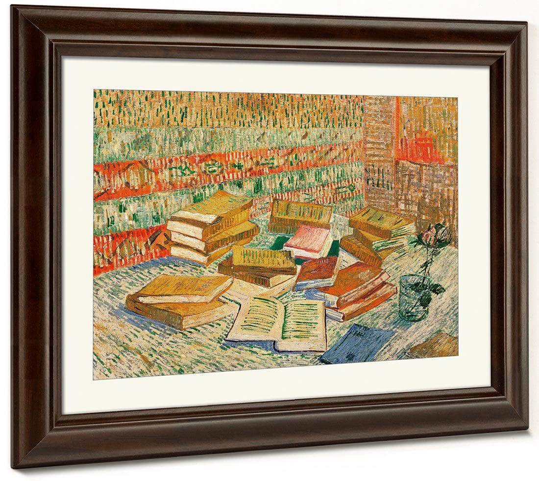 The Yellow Books By Vincent Van Gogh Fine Art Print