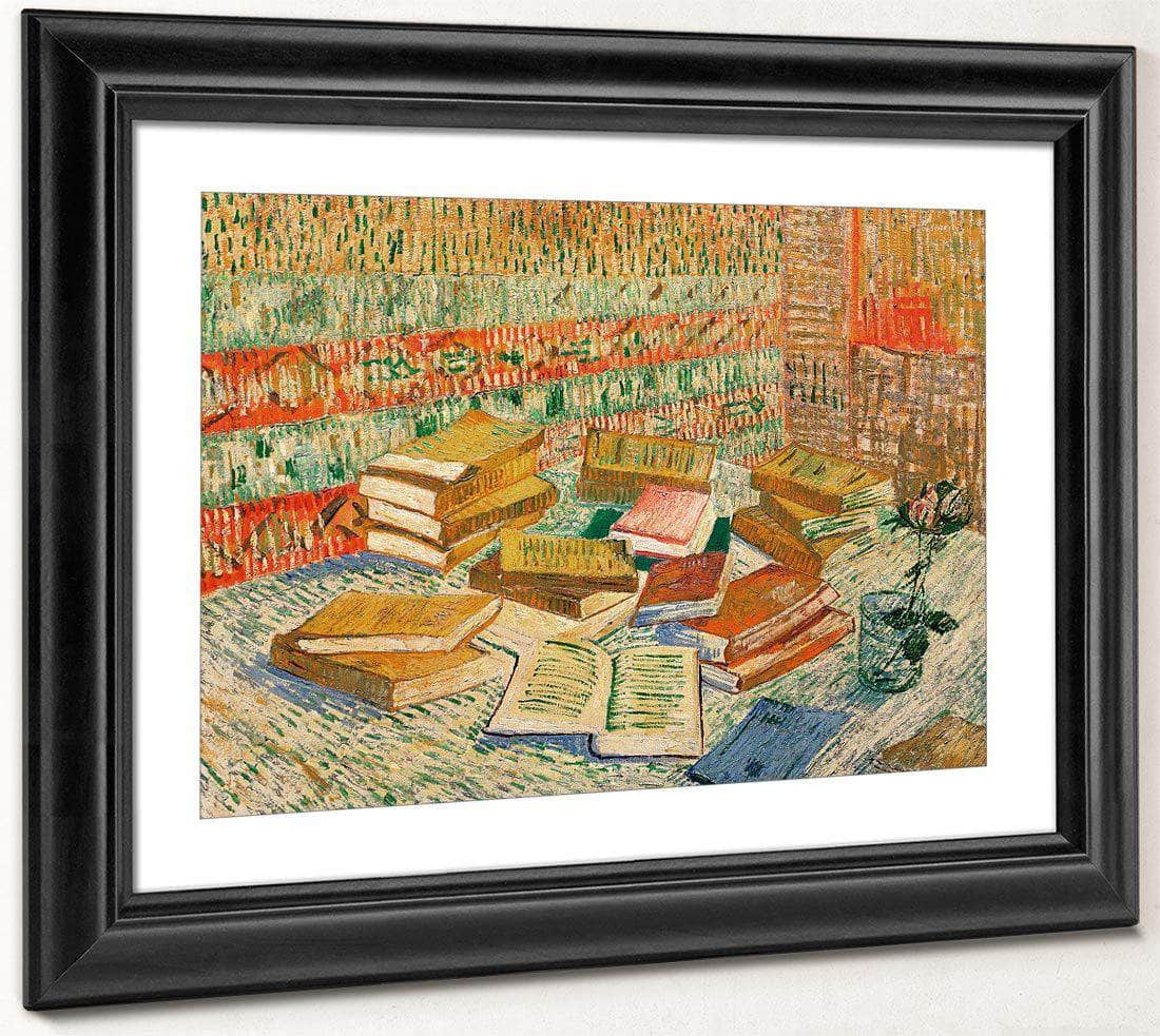 The Yellow Books By Vincent Van Gogh Fine Art Print