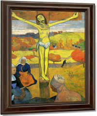 The Yellow Christ 1889 Oil On Canvas 91X73Cm Albright Knox Gallery By Paul Gauguin Fine Art Print