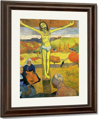 The Yellow Christ 1889 Oil On Canvas 91X73Cm Albright Knox Gallery By Paul Gauguin Fine Art Print