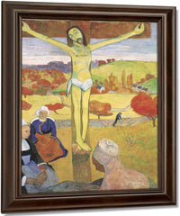 The Yellow Christ By Eugene Henri Paul Gauguin Fine Art Print