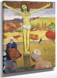 The Yellow Christ By Eugene Henri Paul Gauguin Fine Art Print