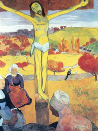 The Yellow Christ By Paul Gauguin Fine Art Print