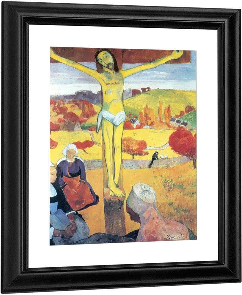 The Yellow Christ By Paul Gauguin Fine Art Print