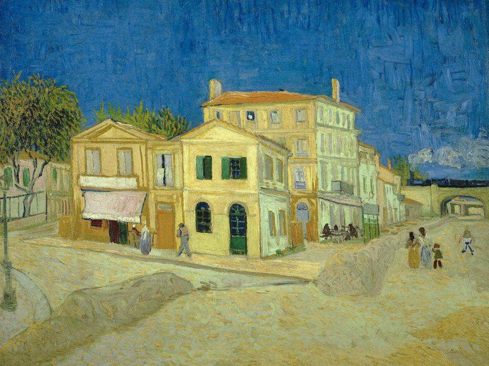 The Yellow House ('The Street') By Vincent Van Gogh Fine Art Print