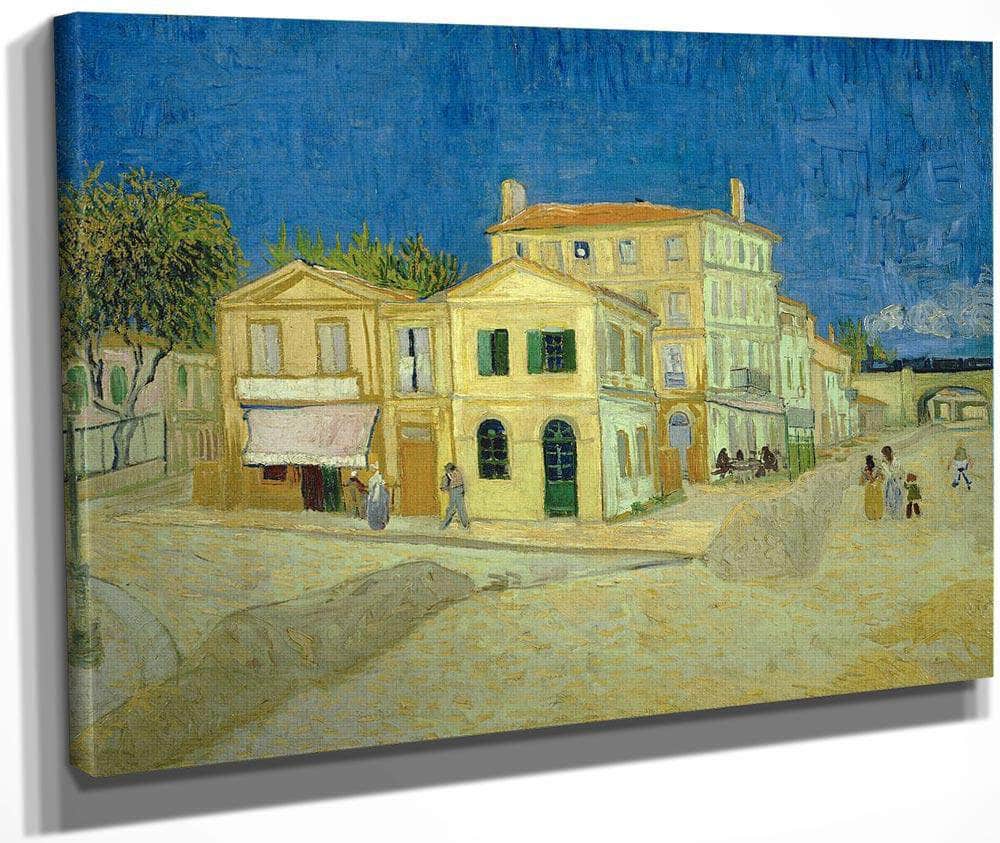 The Yellow House ('The Street') By Vincent Van Gogh Fine Art Print