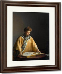 The Yellow Jacket By William Mcgregor Paxton Fine Art Print