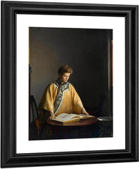The Yellow Jacket By William Mcgregor Paxton Fine Art Print