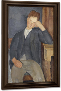 The Young Apprentice By Amedeo Modigliani Fine Art Print
