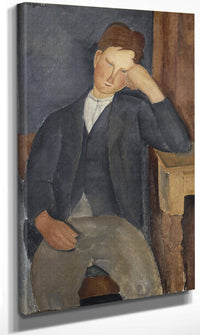 The Young Apprentice By Amedeo Modigliani Fine Art Print