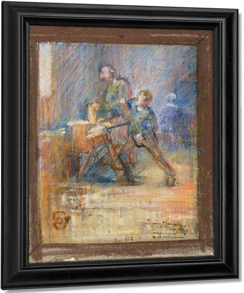 The Young Sabot Maker By Henry Ossawa Tanner Fine Art Print
