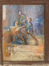 The Young Sabot Maker By Henry Ossawa Tanner Fine Art Print