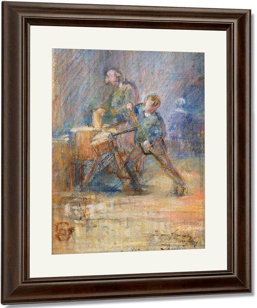 The Young Sabot Maker By Henry Ossawa Tanner Fine Art Print
