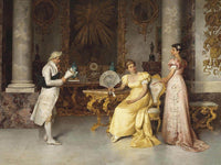 The Young Suitor By Francesco Beda Fine Art Print