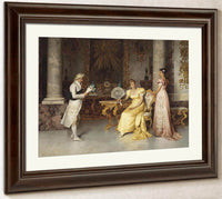 The Young Suitor By Francesco Beda Fine Art Print