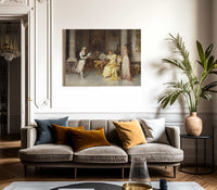 The Young Suitor By Francesco Beda Fine Art Print