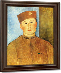 The Zouave 1918 By Amedeo Modigliani Fine Art Print