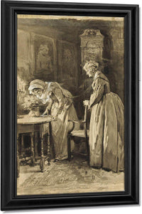 Their Perfume Flooded The House 1892 By Alice Barber Stephens Fine Art Print