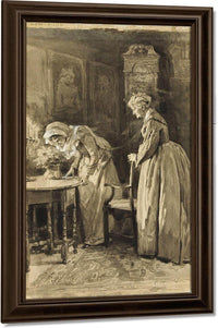 Their Perfume Flooded The House 1892 By Alice Barber Stephens Fine Art Print