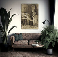 Their Perfume Flooded The House 1892 By Alice Barber Stephens Fine Art Print