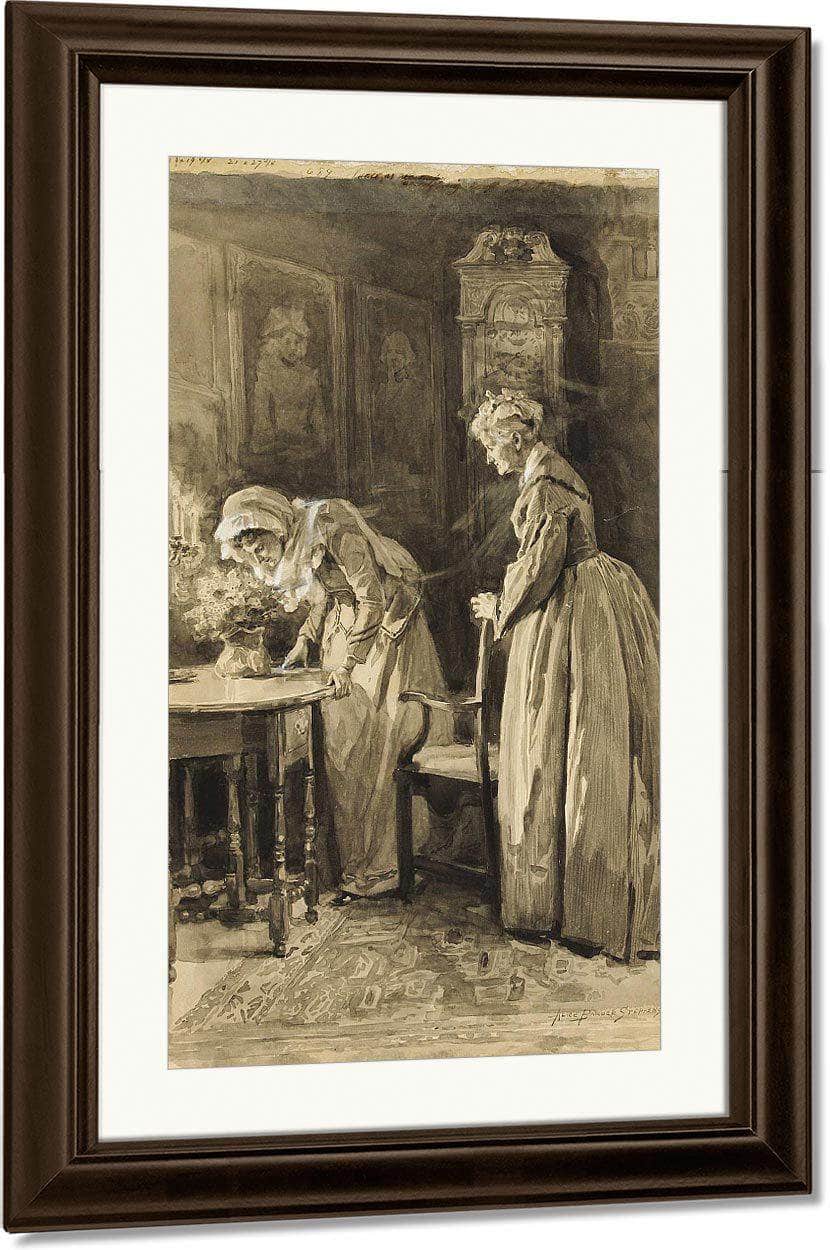 Their Perfume Flooded The House 1892 By Alice Barber Stephens Fine Art Print