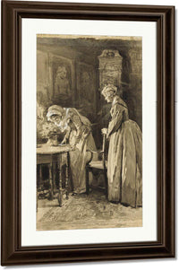 Their Perfume Flooded The House 1892 By Alice Barber Stephens Fine Art Print