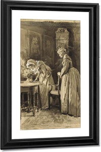 Their Perfume Flooded The House 1892 By Alice Barber Stephens Fine Art Print