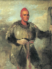 Theodore Burr Catlin, In Indian Costume By George Catlin Fine Art Print