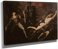 Theodore Meets In The Wood The Spectre Of His Ancestor Guido Cavalcanti By Henry Fuseli Fine Art Print