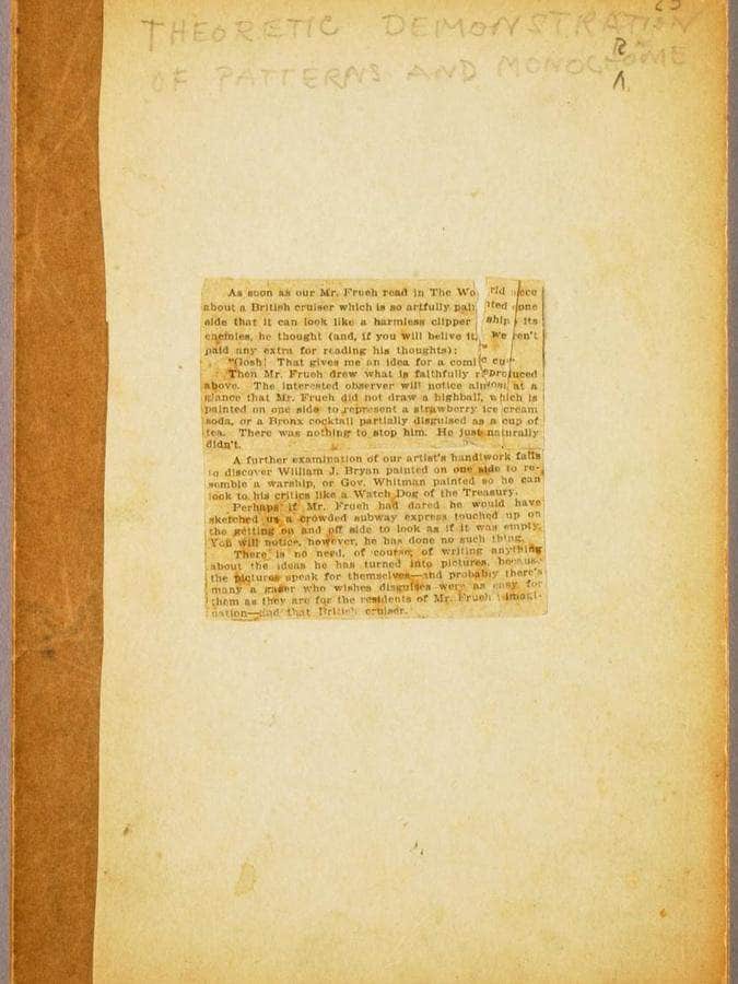 Theoretic Demonstration, Study Folder For Book Concealing Coloration In The Animal Kingdom By Abbott Handerson Thayer Fine Art Print