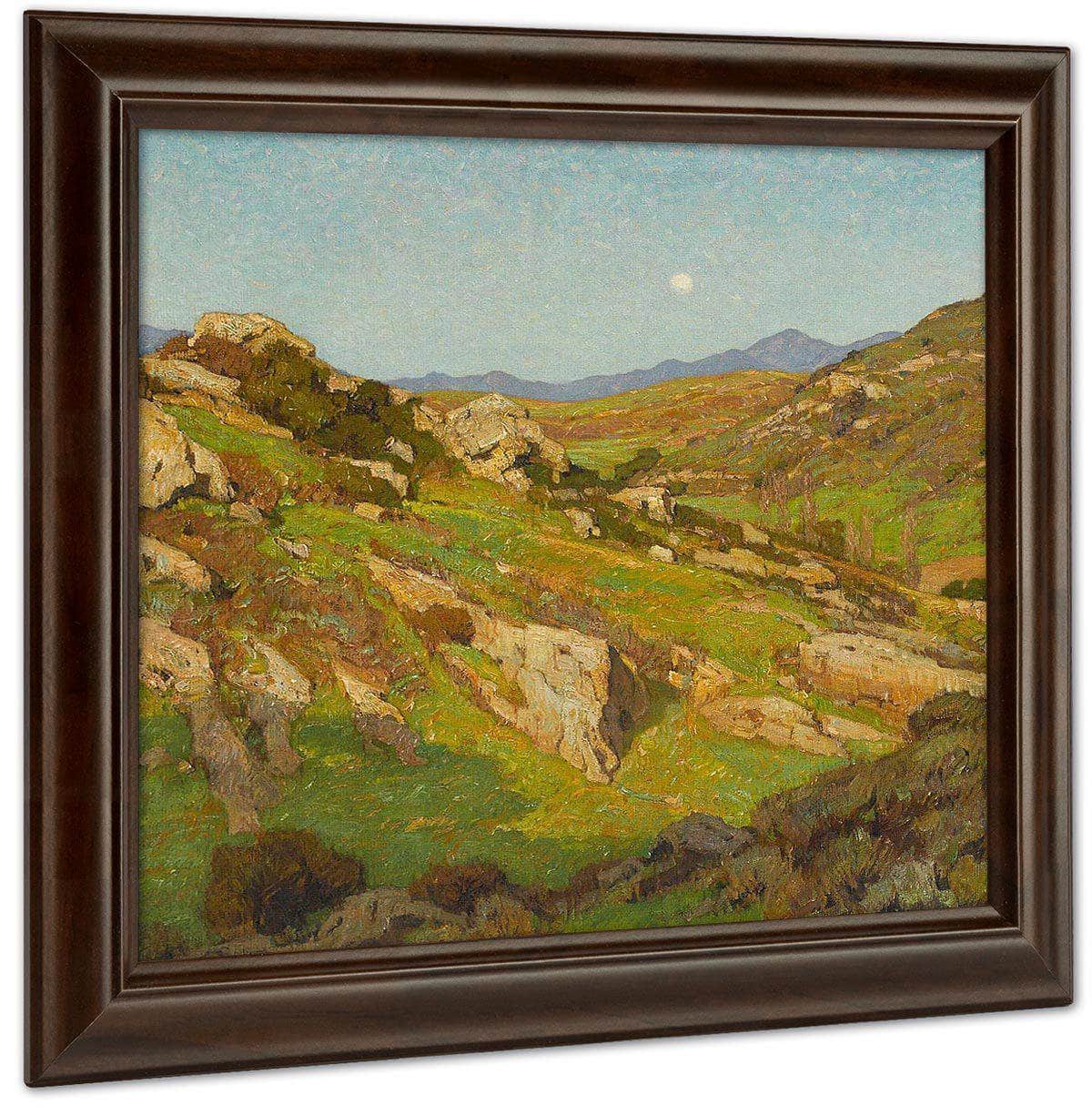 There Is No Solitude In Nature By William Wendt Fine Art Print