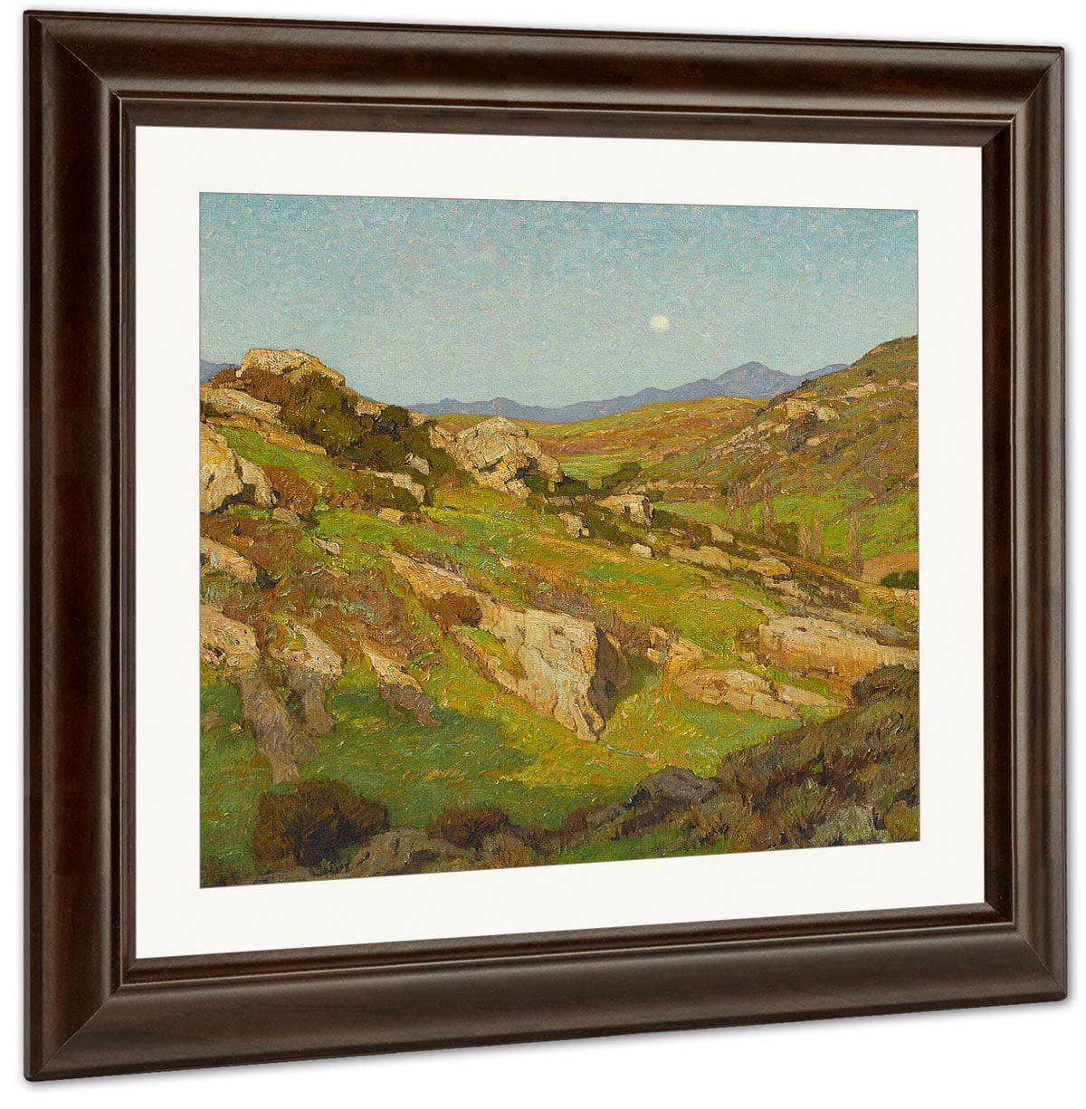There Is No Solitude In Nature By William Wendt Fine Art Print
