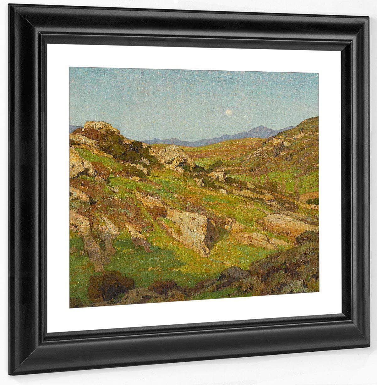 There Is No Solitude In Nature By William Wendt Fine Art Print