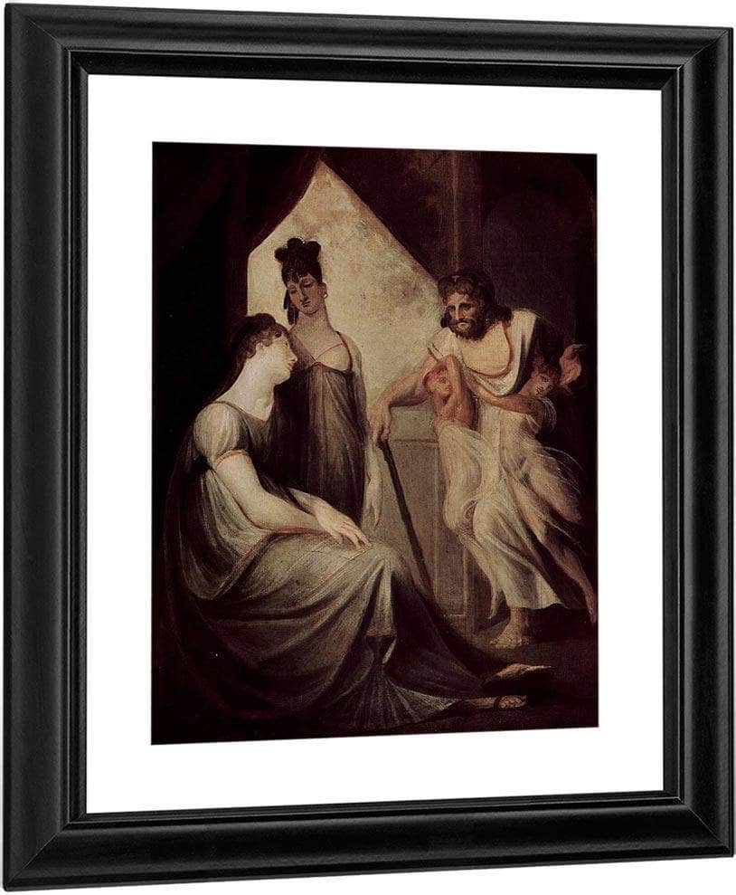 Thetis Asks Hephaestus To Forge An Armor For Her Son Achilles By Henry Fuseli Fine Art Print