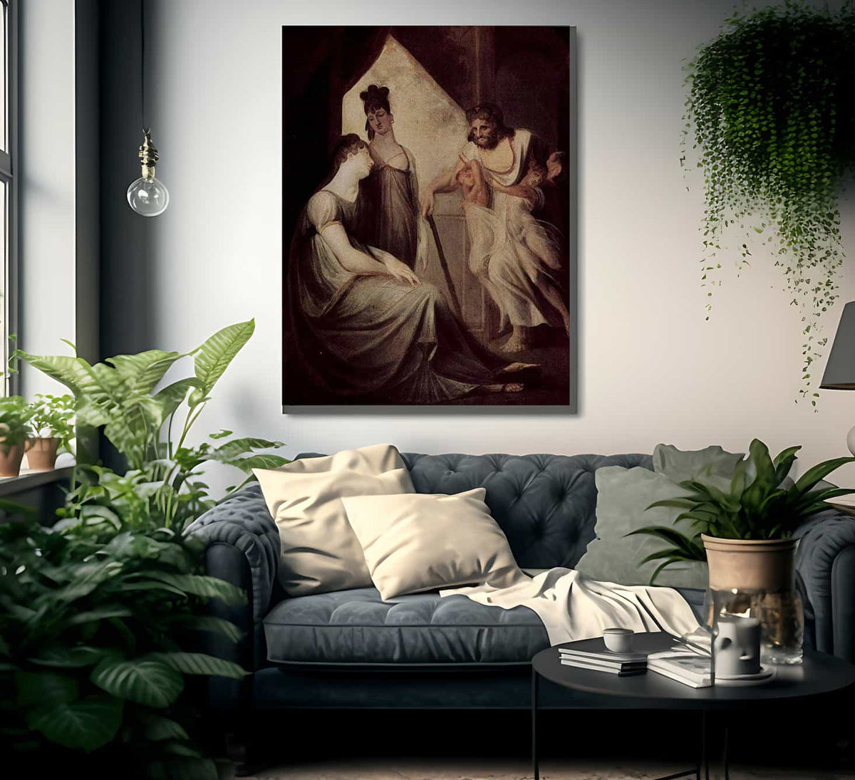 Thetis Asks Hephaestus To Forge An Armor For Her Son Achilles By Henry Fuseli Fine Art Print