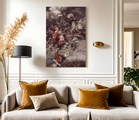 They Scrambled Up The Parapet And Went Over The Top Pell Mell Upon The British By Howard Pyle Fine Art Print