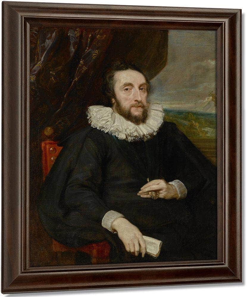 Thomas Howard 2Nd Earl Of Arundel By Anthony Van Dyck Fine Art Print