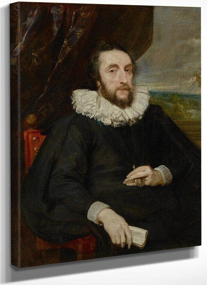 Thomas Howard 2Nd Earl Of Arundel By Anthony Van Dyck Fine Art Print